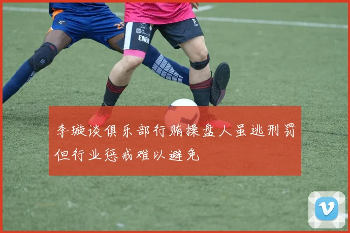 李璇谈俱乐部行贿操盘人虽逃刑罚但行业惩戒难以避免